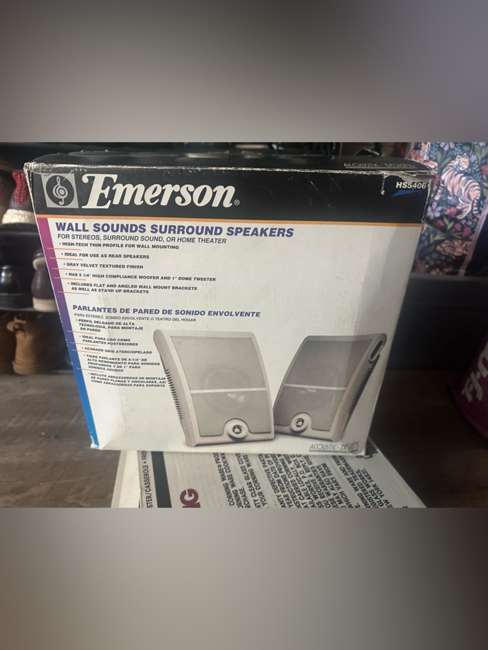Emerson Wall-Mount Surround Speakers - Pair